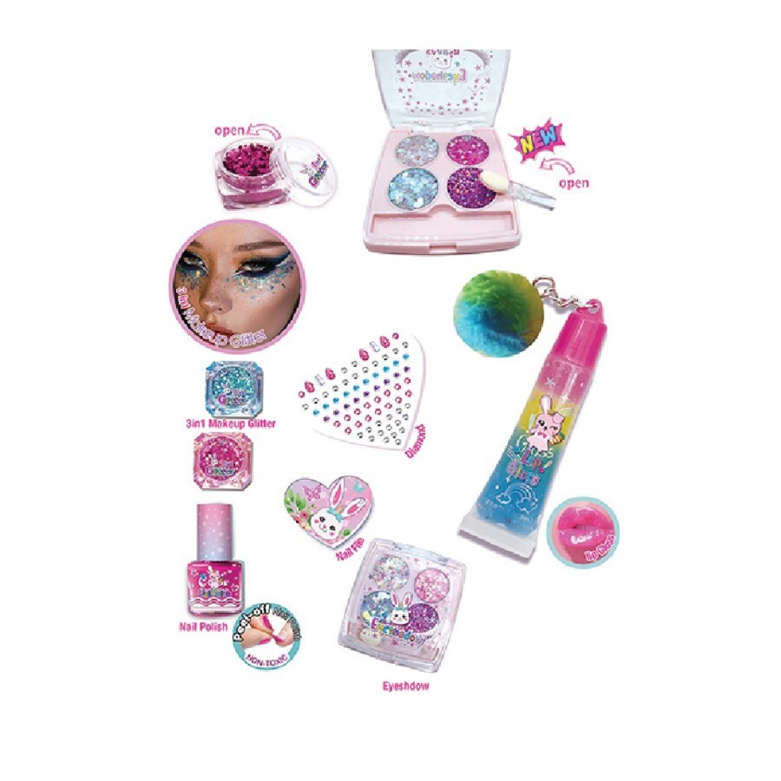 TWINKLE DECORATING FUN MAKE UP SET