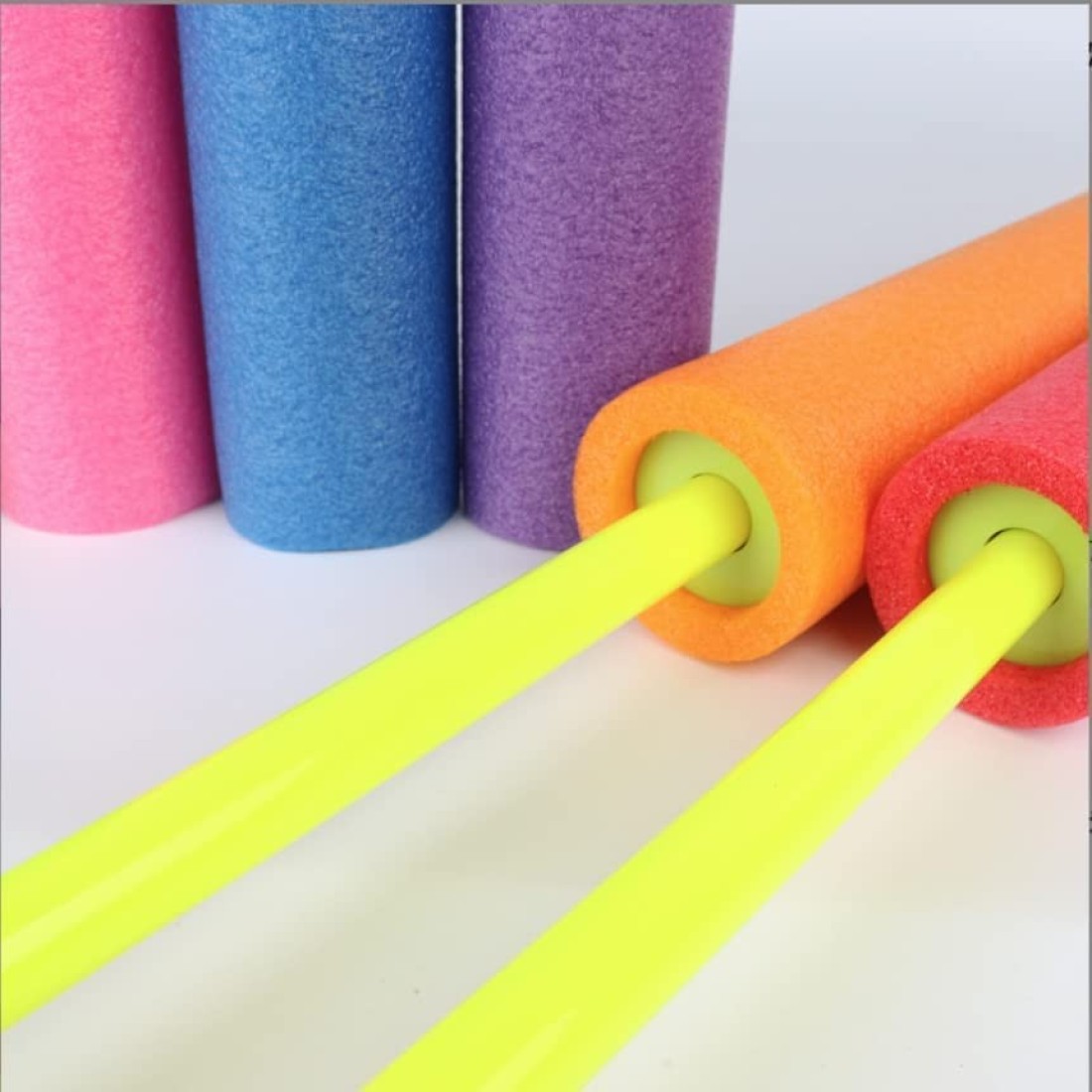 ULTIMAX Water Pistols, Foam Water Gun,Squirt Guns, Watering Toys Outdoor Beach Water Pool Toys Water Spray Tube Water Blaster (6, Multicolor)