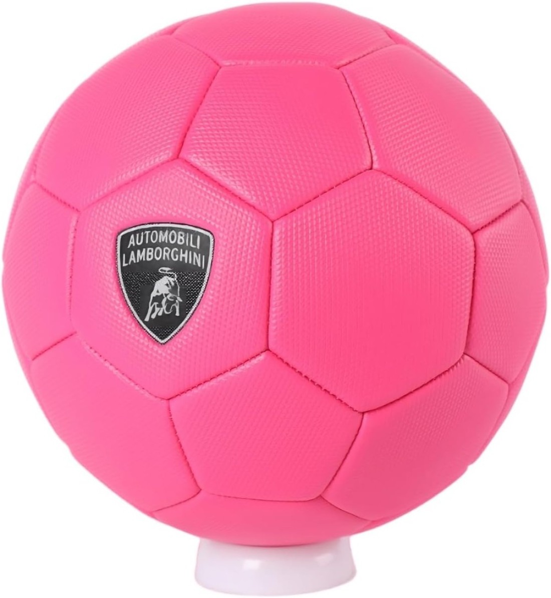 LAMBORGHINI #3 MACHINE SEWING PVC SOCCER BALL - PINK (Size 3)