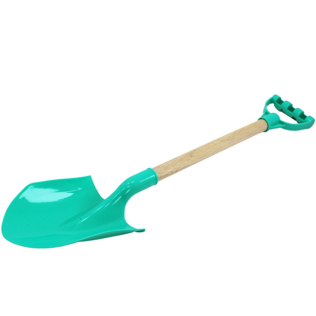 Premium Beach Shovel Set 2 Piece 57cm with Sharp &amp; Square Trowels Sturdy &amp; Durable, Mix Colors, Ages 3+