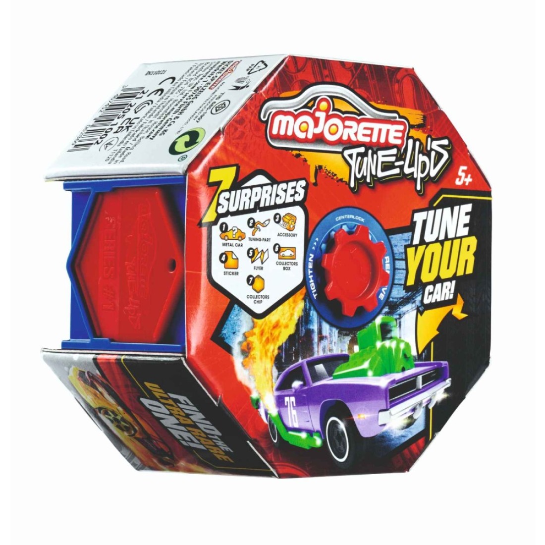 Majorette Tune Up&#39;s &lrm;Series 1 7 Surprises Metal Car Multicolour Pack of 20