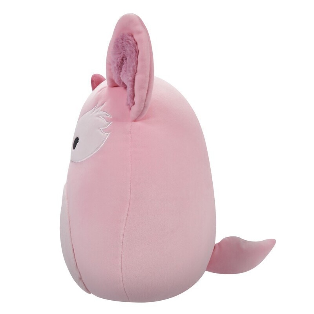 Medium Plush 12 inch Miracle Pink Fennec Fox with Bow Officially Licensed Kellytoy Plush Toy Colorful Soft Gift for Kids Girls &amp; Boys Washable Squishy Stuff Toy Multicolor All Age