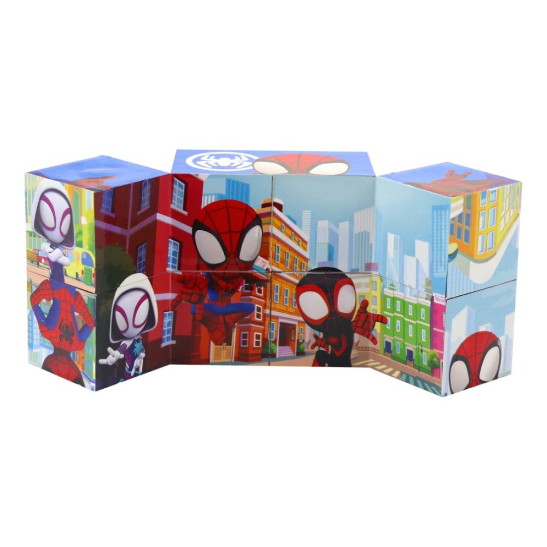 Marvel Spiderman Infinity Cubes Block Toy