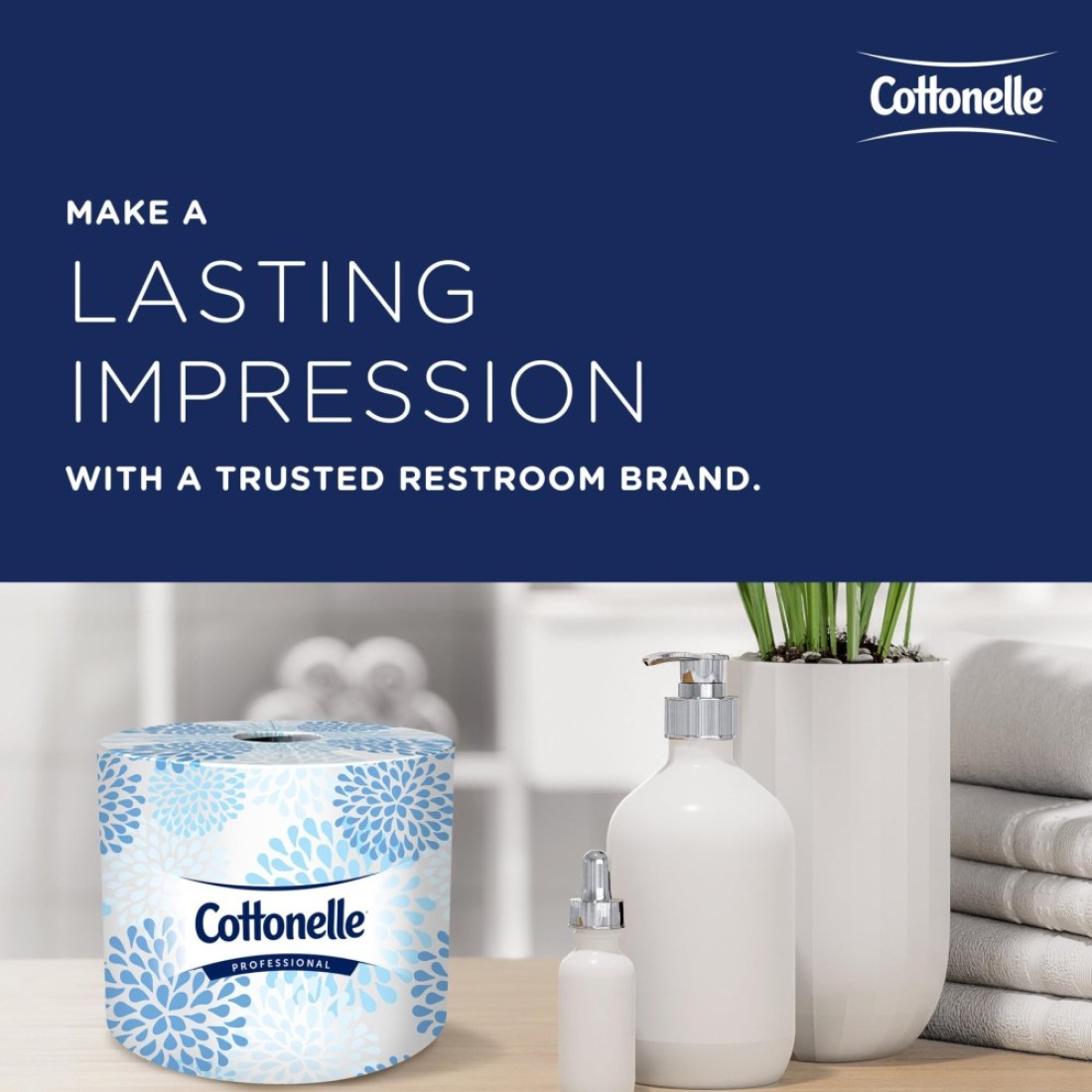Cottonelle Professional Standard Roll Toilet Paper 13135 2Ply White Compact Case for Easy Storage 451 SheetsRoll 20 RollsCase 9020 SheetsCase