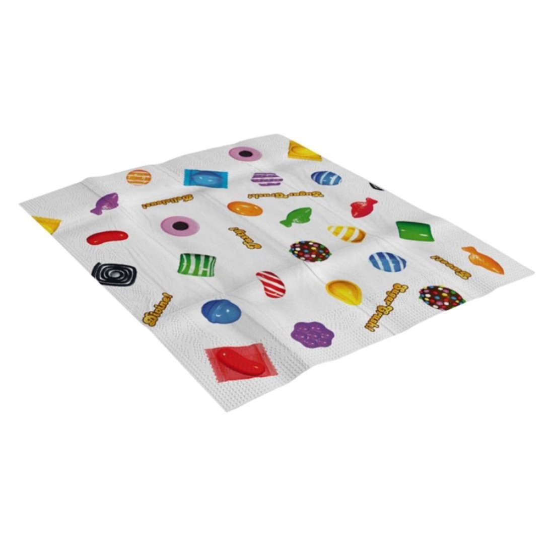 Candy Crush Minions Pocket Tissues 4 Ply Pack of 10