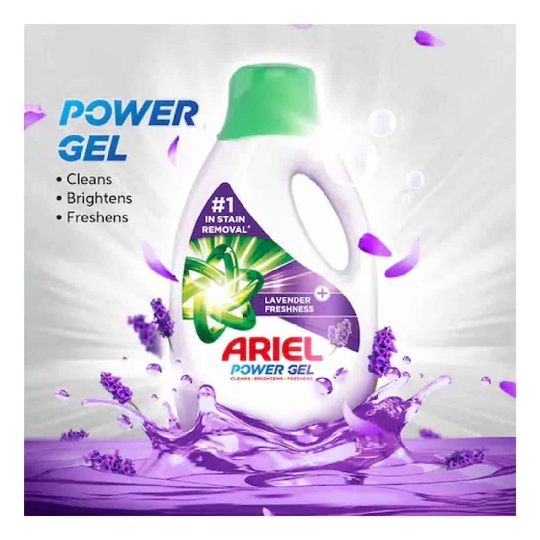 Ariel Power Gel Liquid Detergent Original 1.8L Pack of 4