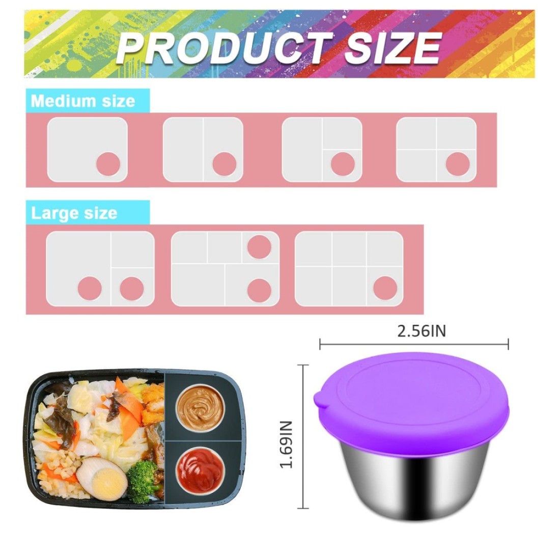10PCS Food Storage Bags Silicone Leakproof Reusable Storage Bags Reusable Snack Bags Silicone for Home Food Storage Kids School LunchPicnic and Travel Salad Dressing Container