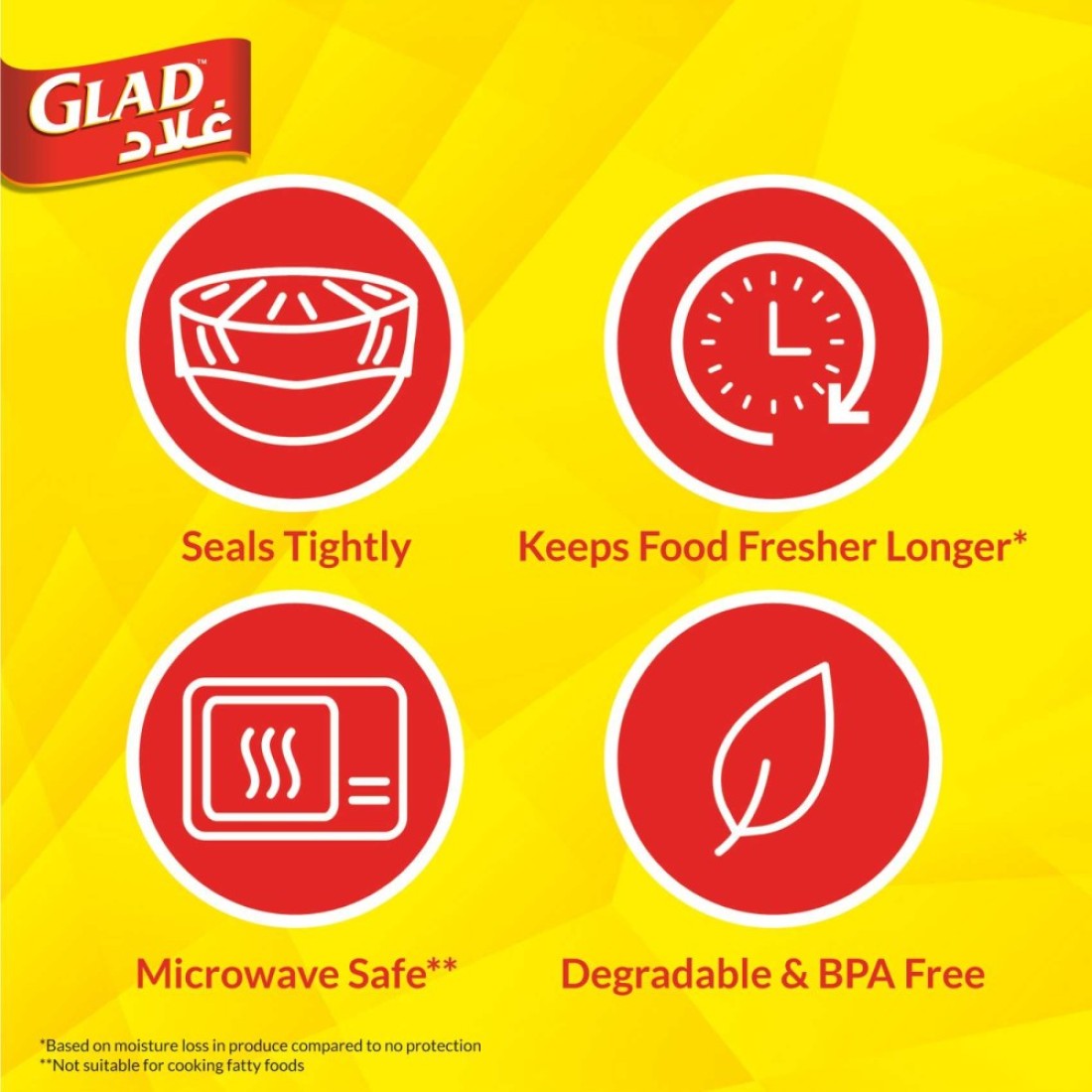 Glad Cling Wrap 1000 sqft