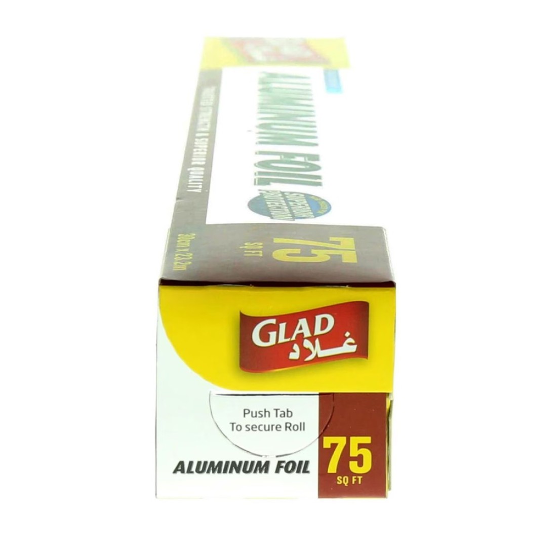 Glad Aluminum Foil Silver 75Sqft