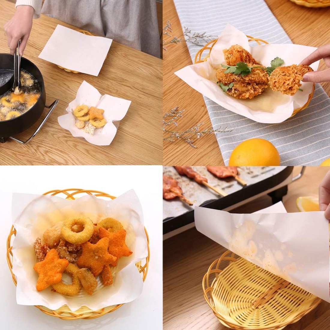OilAbsorbing Paper For Fried Food and TempuraExtra Thick50 Sheet Pack197cm x 218cm