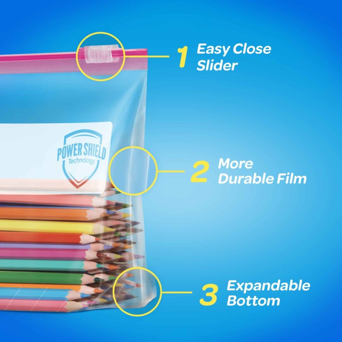 Ziploc Seal Top Storage Quart 20 Bags