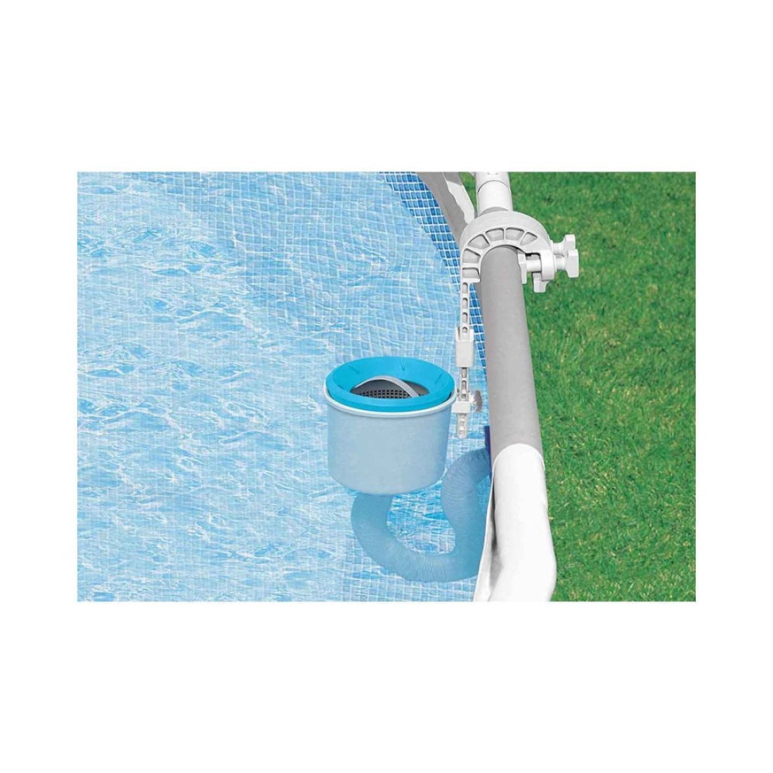 Intex Deluxe Wall Mount Surface Skimmer Grey