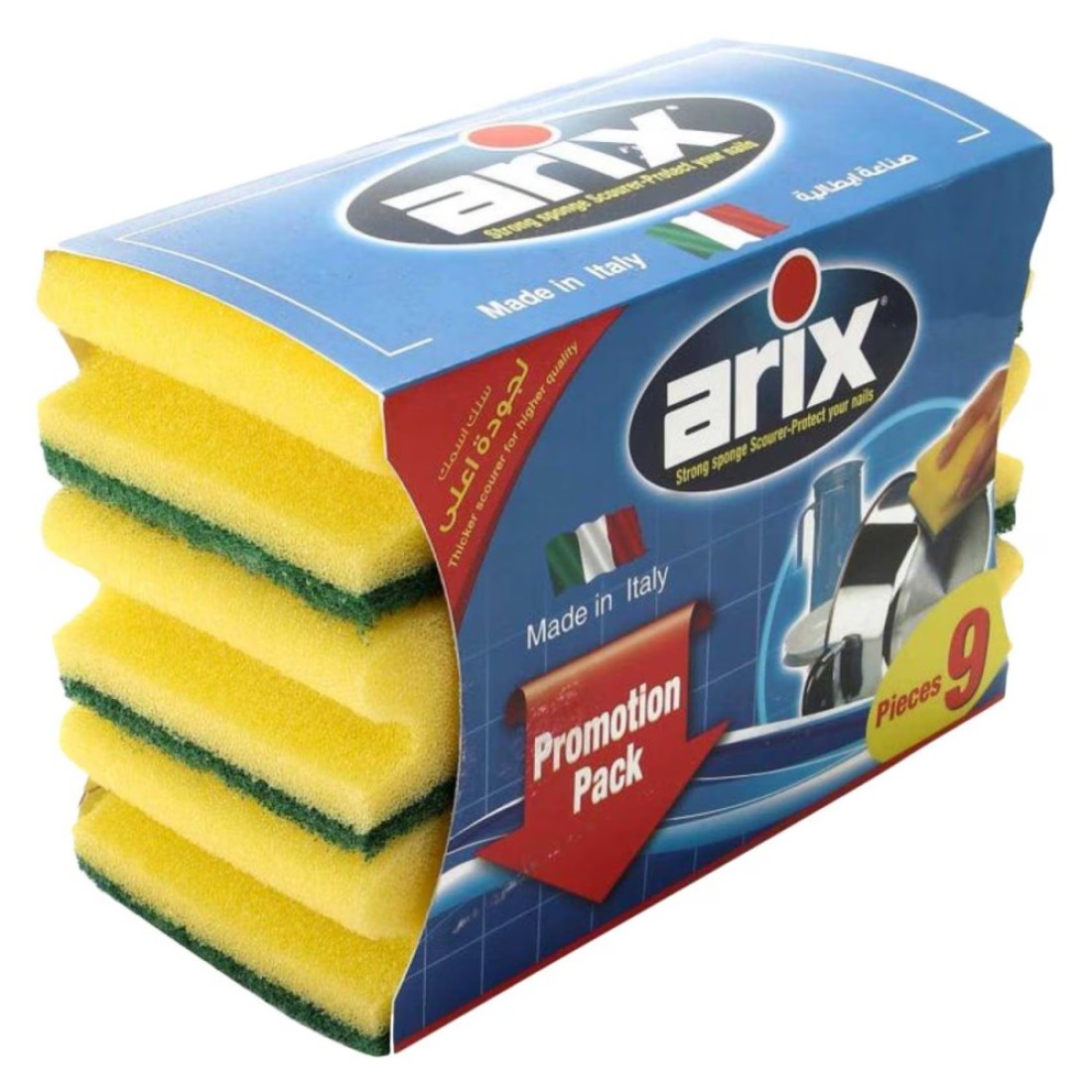Arix Grip Sponge 9 PCS