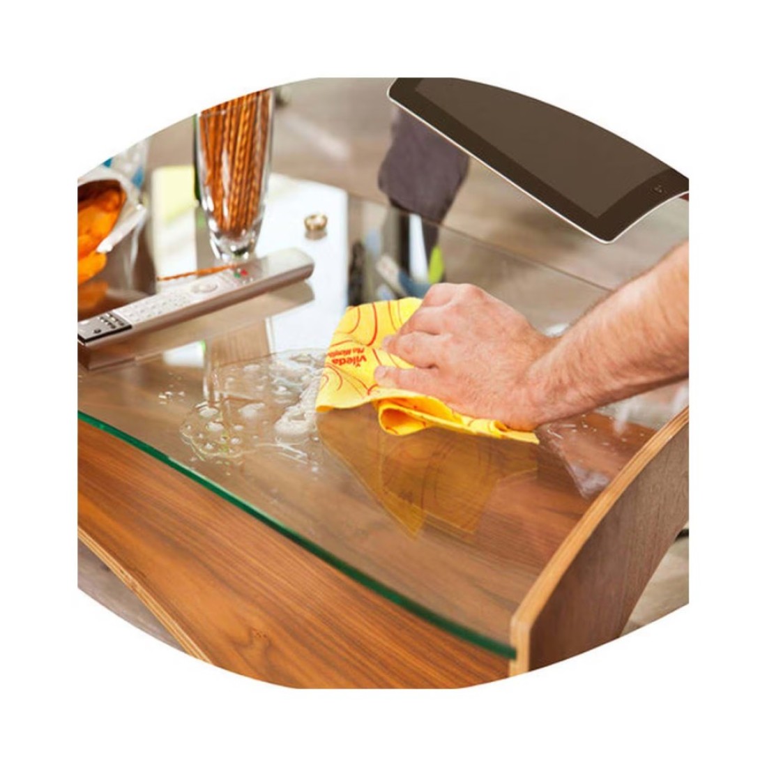 Vileda All Purpose Cleaning Cloth Yellow 3 PCS