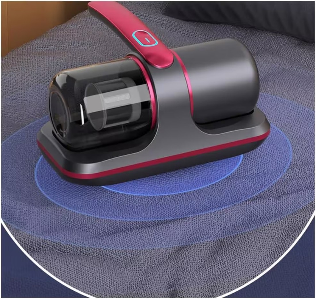 Marrkhor Bed Vacuum Cleaner, Cordless Handheld Mattress Cleaner For Pillows, Sofa, Bed, Portable Rechargeable, Dust Mites Remover