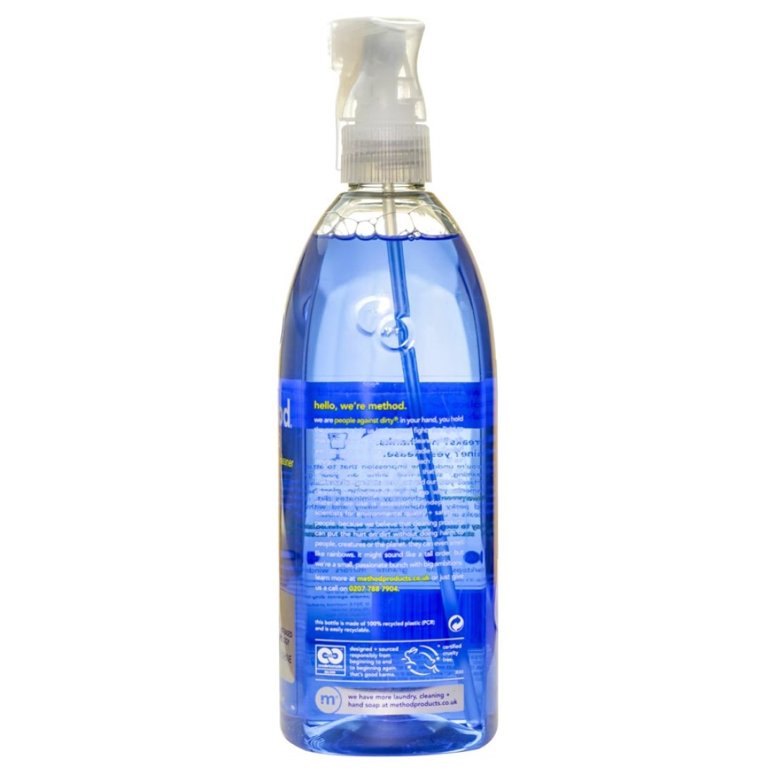 Method Glass Cleaner Spray, Mint, 828ml Pack of 2