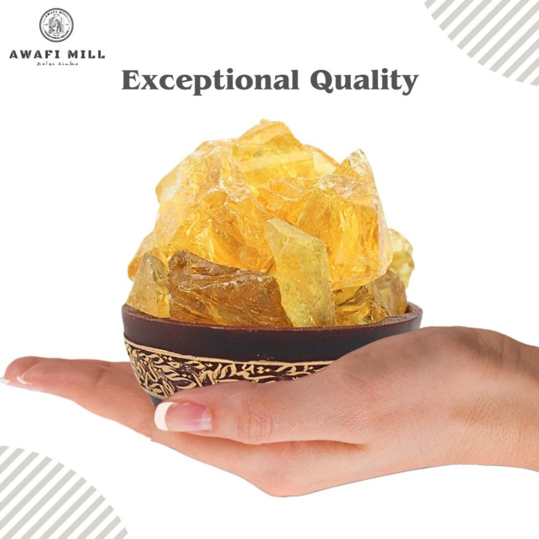 Awafi Mill Moroccan Bakhoor - Aromatic Incense for Exquisite Fragrance (Bottle of 50 gram / 1.7 Oz)
