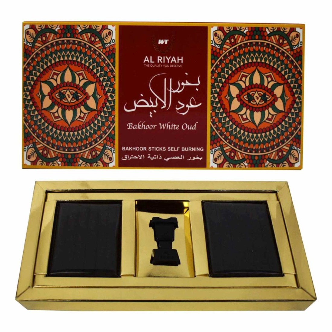 الرياح أعواد بخور ذاتية الاشتعال - أبيض و عود - أسود