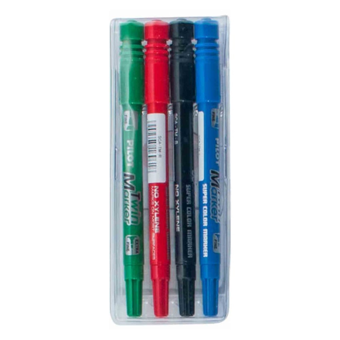 Pilot Twin Marker 4 PCS