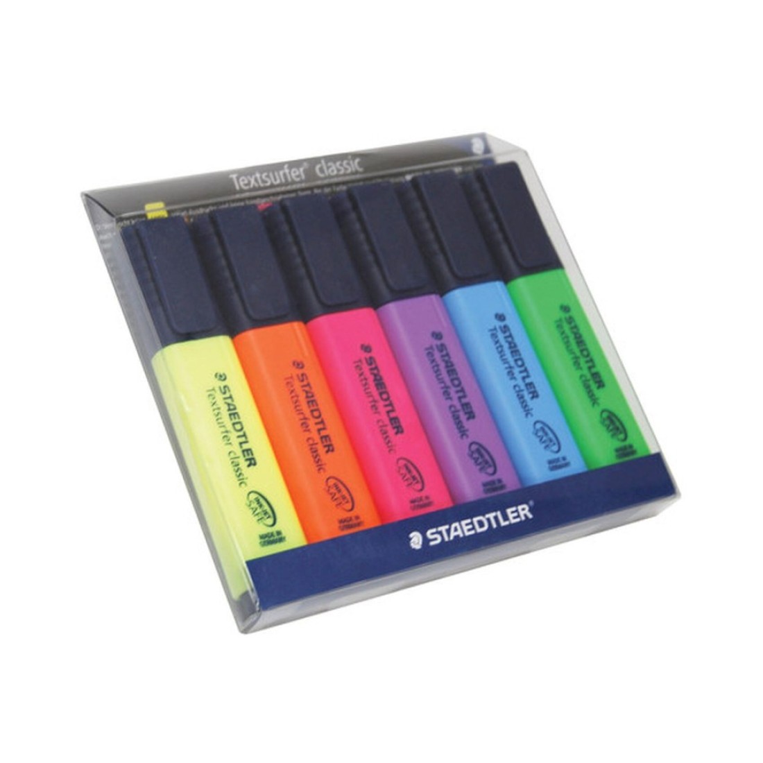 Staedtler Textsurfer Classic Highlighter Wallet 6 PCS