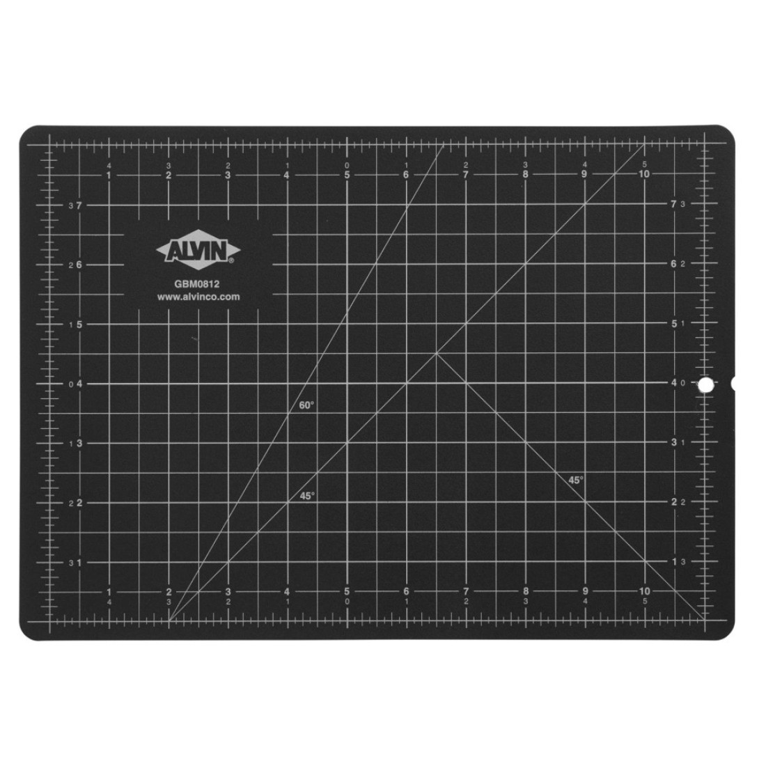 ALVIN GBM SelfHealing Cutting Mat 85 x 12 inch DoubleSided GreenBlack 5Layer Gridded Surface for Arts Crafts and Sewing Model GBM0812