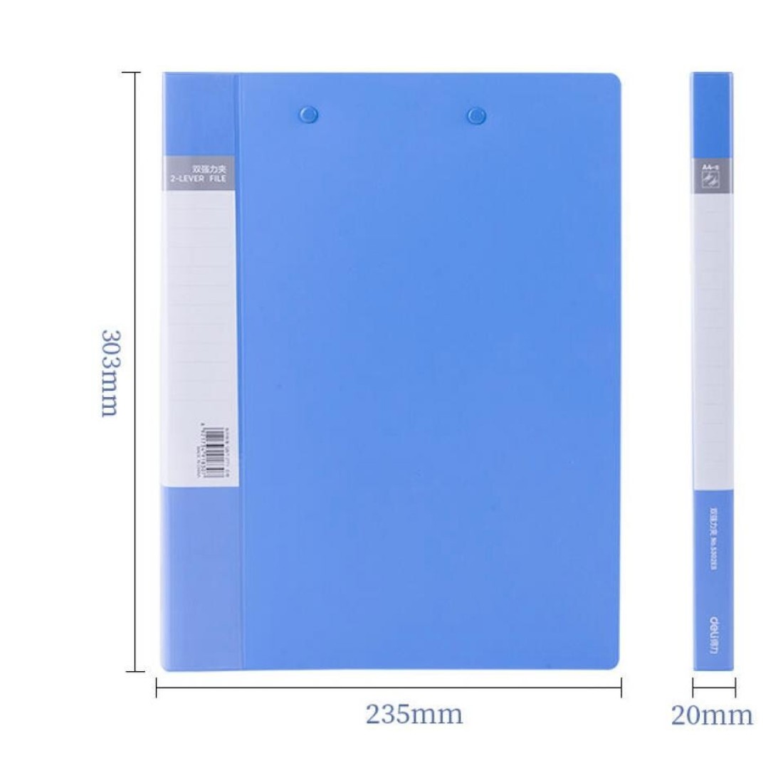 Aiwanto 2pcs A4 Sheet Holder Business File Clip File Resume Office Papers Holder Files Stationary Document Holder File