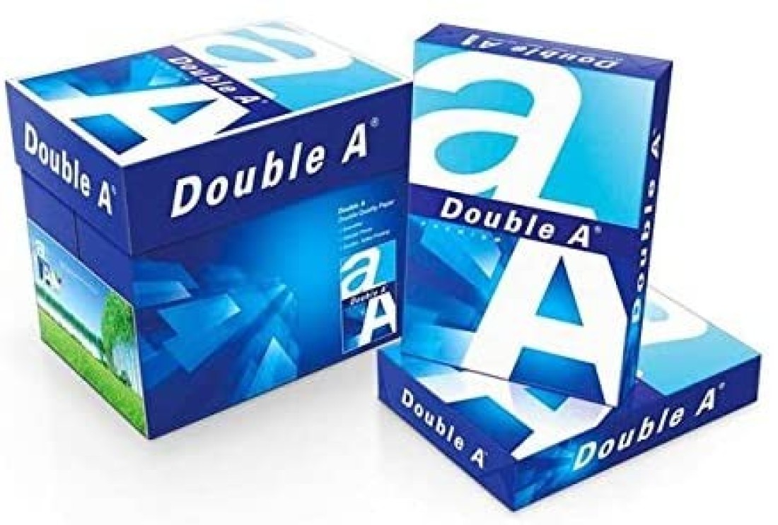 Double A Printer Copy Paper Size A5 GSM 80 500 Pages Ream