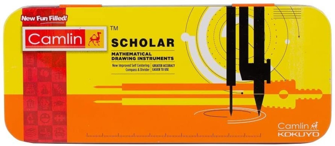 Generic Camlin Kokuyo Scholar Mathematical Drawing Instruments Free Camlin Pen Pencil