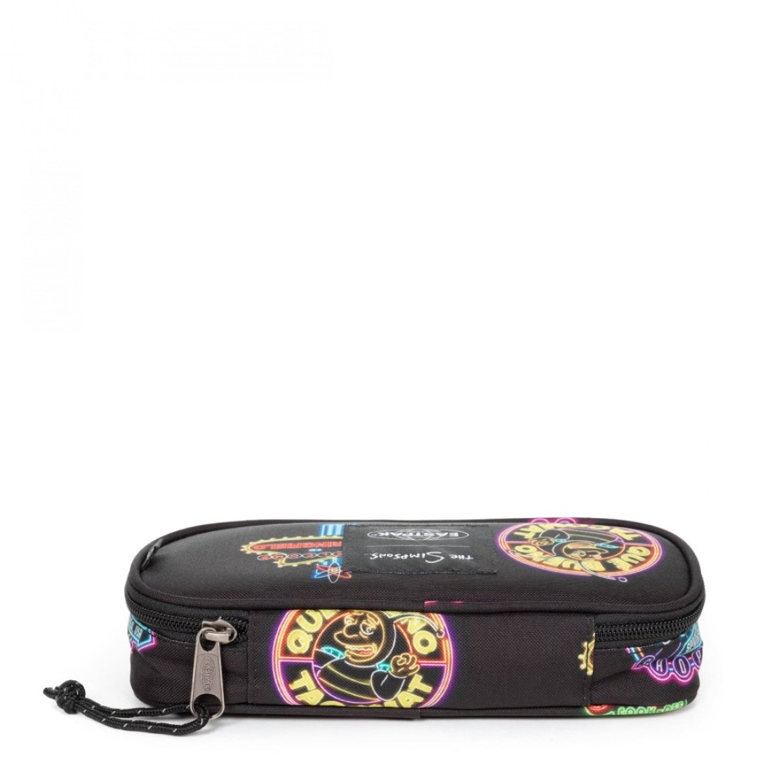 Eastpak Oval Single Simpsons Neon Print Large Hard Pencil Case
