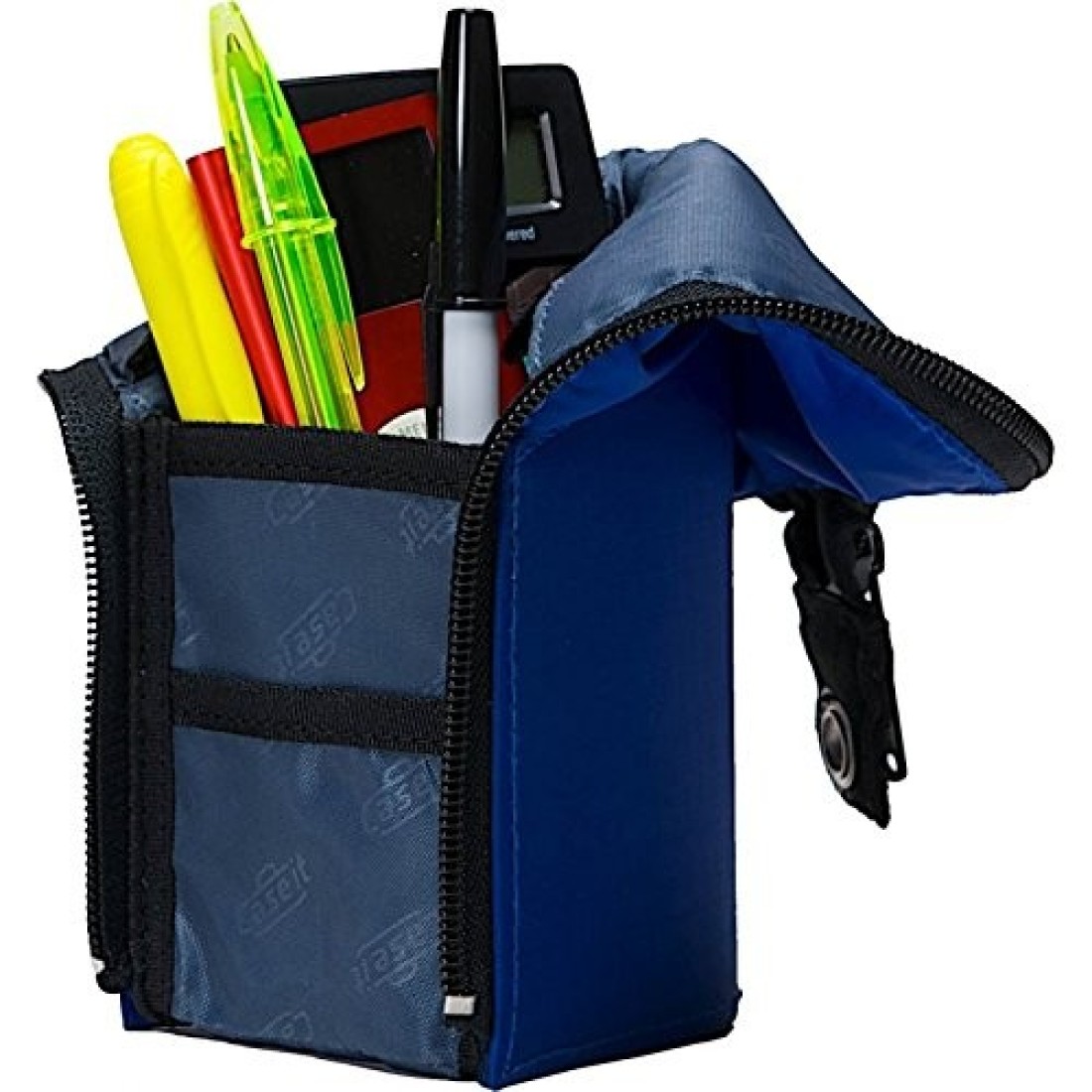 Caseit The Cup Zippered Pencil Case with Grommet Blue PLP01BLU