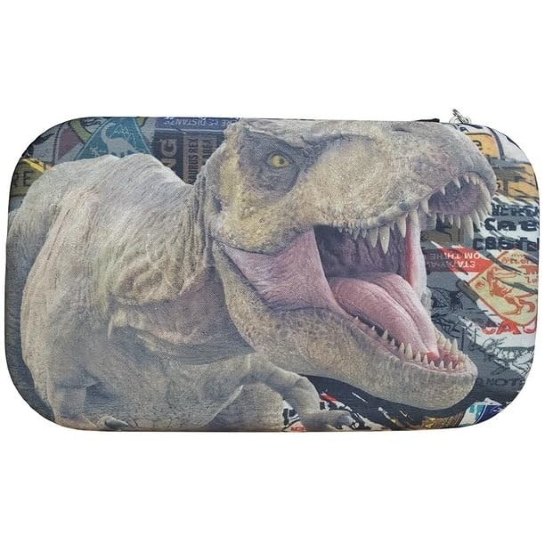 United Pacific Designs 712465JW Jurassic World Molded Eva Pencil Case Black Small