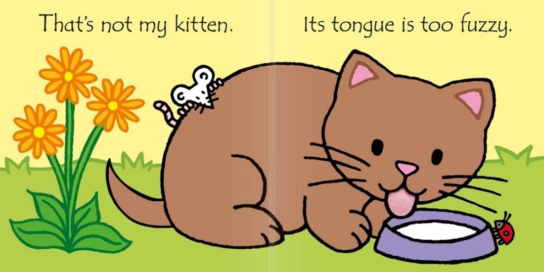 Usborne That&#39;s Not My Kitten: Touch and Feel Book, Early Learning, Interactive Story, Kids Favorite Animals