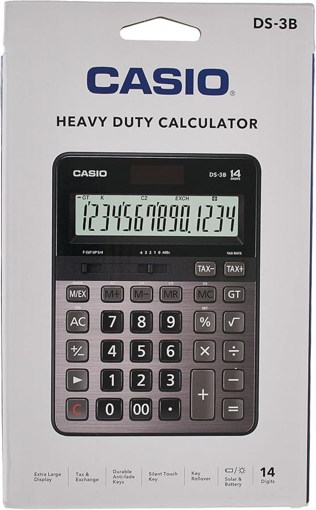 Casio DS-3B Heavy Duty Office Calculator