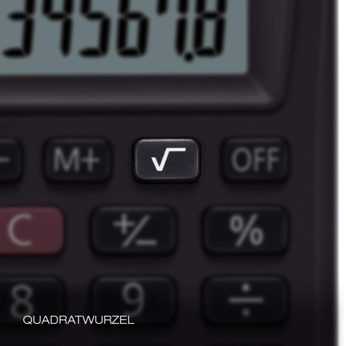 Casio HL-4A Pocket Calculator Anthracite Display 8 digits