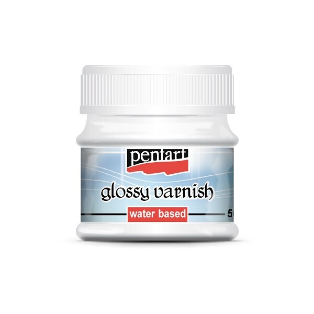 GLOSSY VARNISH WATER BASED 50ML