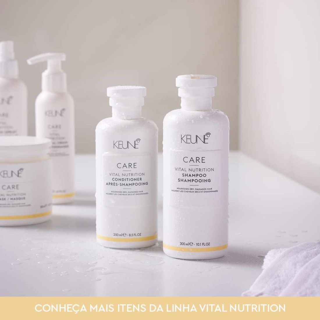 KEUNECARE Vital Nutrition Shampoo 101 Fl Oz Pack of 1