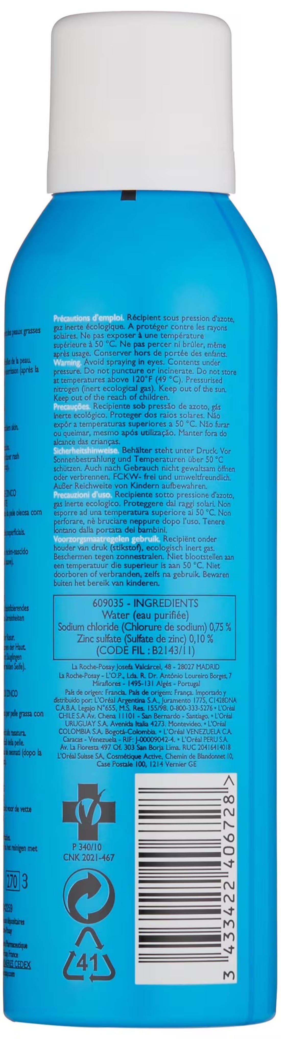 La Roche-Posay - Serozinc 150ml