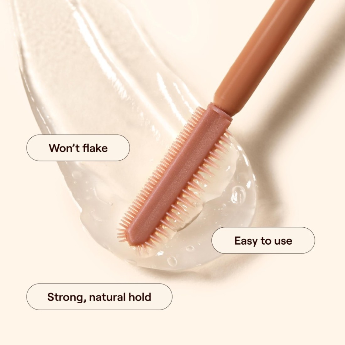 Live Tinted Huebrow Clear Eyebrow Gel Flexible Hold That Shapes Laminates with a DualSided Applicator No Flaking Easy to Use 0425oz 123mL