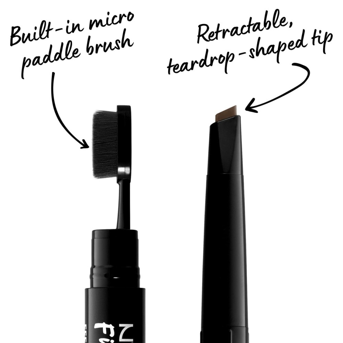 NYX PROFESSIONAL MAKEUPFill Fluff Eyebrow Pomade Pencil Ash Brown Pack Of 2