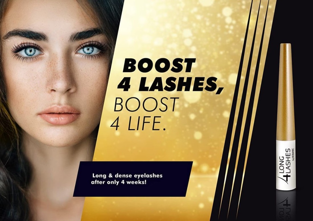 Long 4 Lashes by Oceanic Eyelash Enhancing Serum 3 ml Pack of 1