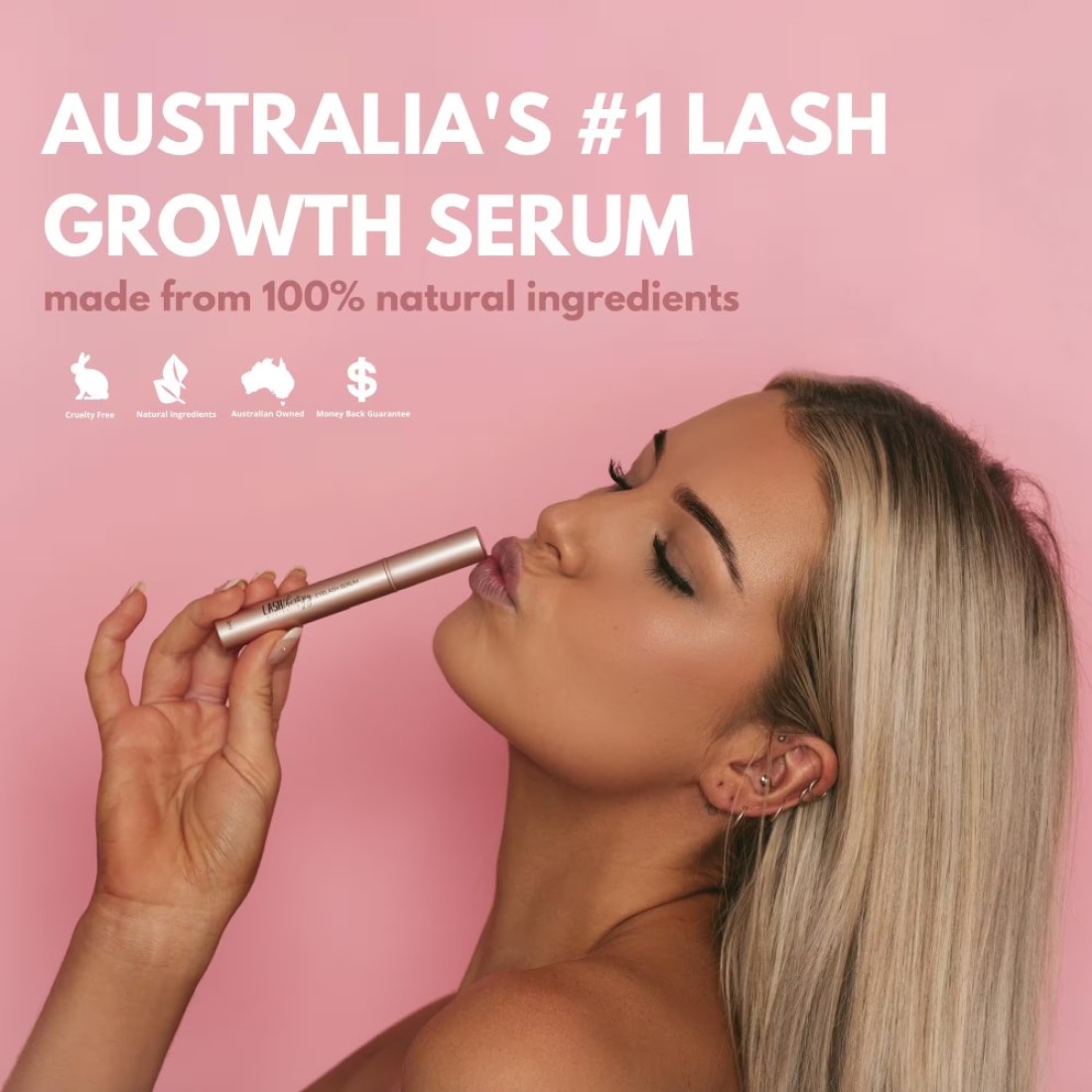 Lash Therapy Australia Lash Serum Eyelash Growth Serum Lash Growth Serum Eyelash Serum To Grow Lashes Lash Boost Serum Lash Enhancing Serum Cruelty Free 3ml