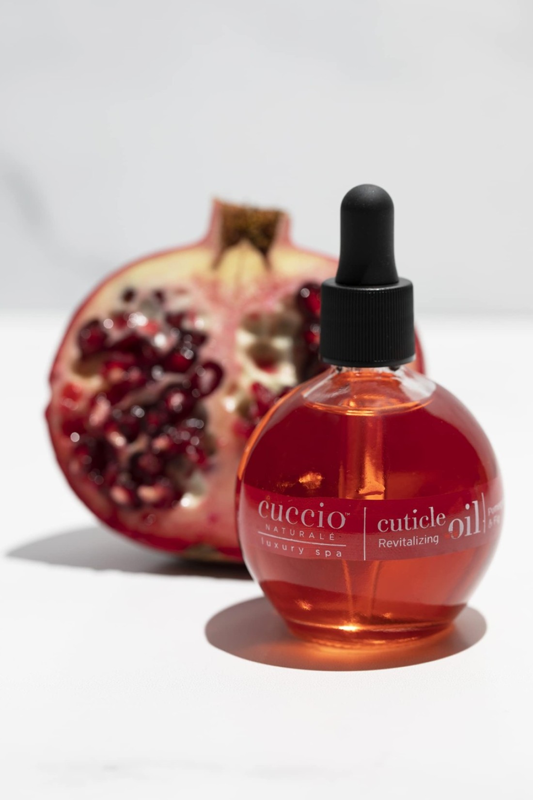 Cuccio Naturale Revitalizing Cuticle Hydrating Oil For Repaired Cuticles Overnight Remedy For Damaged Skin And Thin Nails Paraben CrueltyFree Formula Pomegranate And Fig 25 Oz