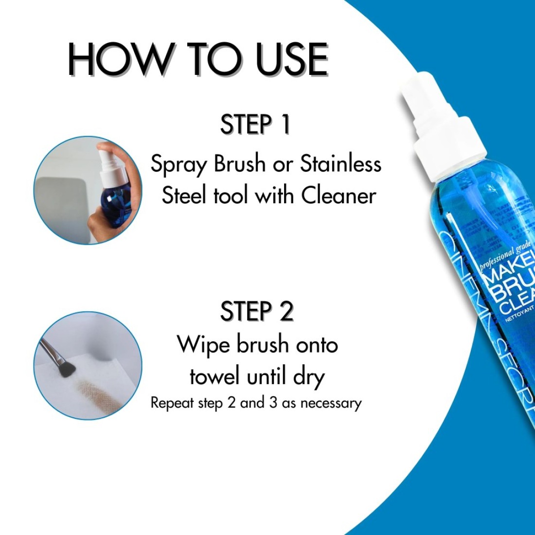 Cinema Secrets Professional Makeup Brush Cleaner Spray