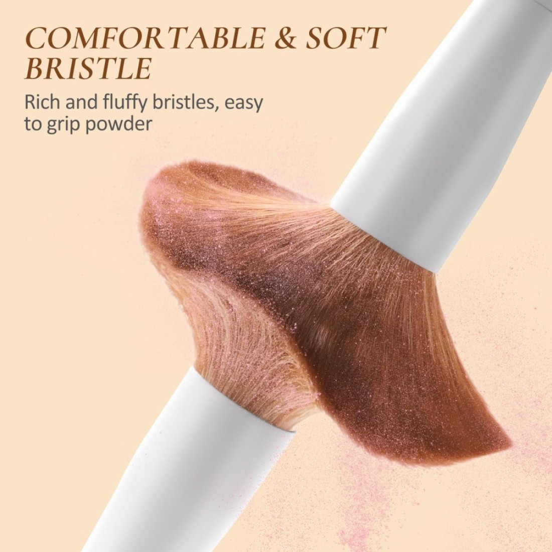 Makeup Brushes With Case 20PCs Professional Makeup Brush Set Foundation Powder Eyeshadow Brush Set Eyebrow Concealer Contour Travel Brushes Kit with Holder 2 Powder PuffWhite