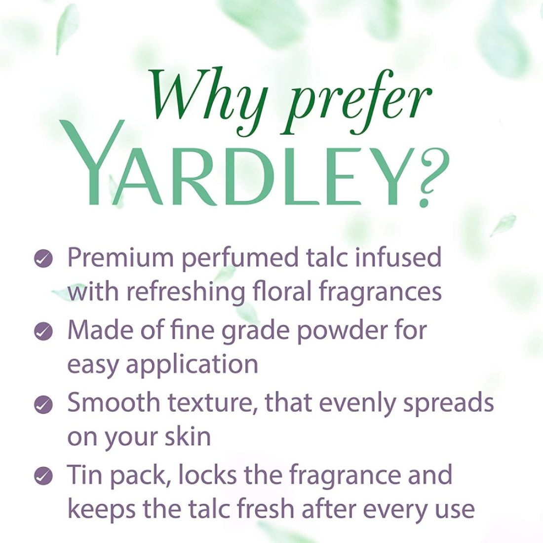 YardleyLondon Perfumed Talc Jasmine 100g