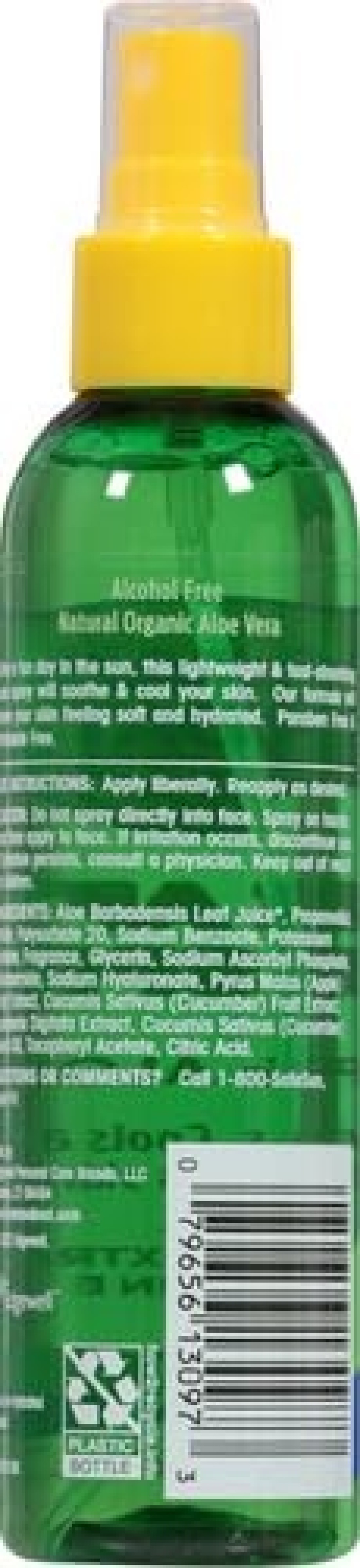 Banana BoatAloe After Sun Spray 6oz Aloe Vera Spray with Cucumber Extract and Vitamin E After Sun Care After Sun Aloe Aloe Spray for Sunburn Relief 6oz