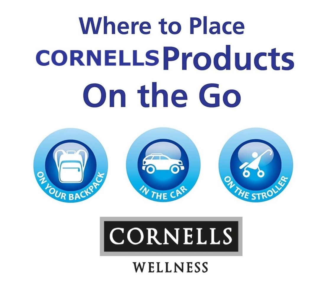 Cornells Wellness Pocket Hand Sanitizer Spray, 15ml - Pack Of 144
