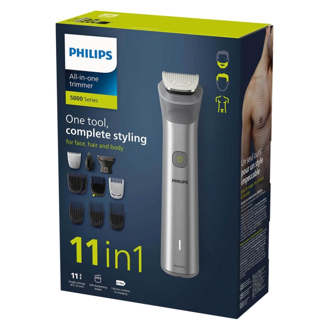 Philips Series 5000 Wet And Dry All-In-One Trimmer MG5930/15 Grey