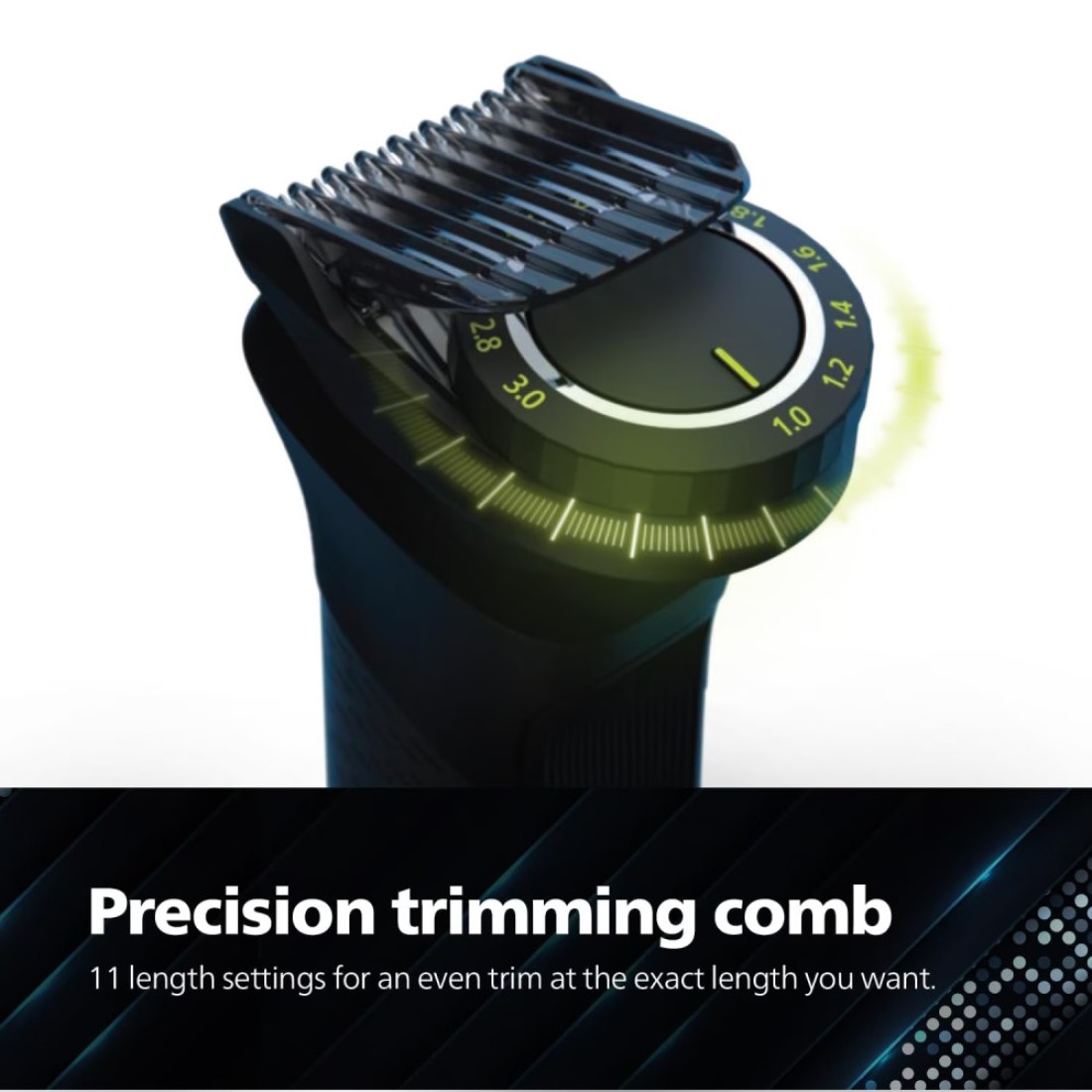Philips All In One Trimmer, 13 In 1 For Face, Head And Body, Beard Sense Technology, 120 Mins Run Time With Quick Charge, MG7920