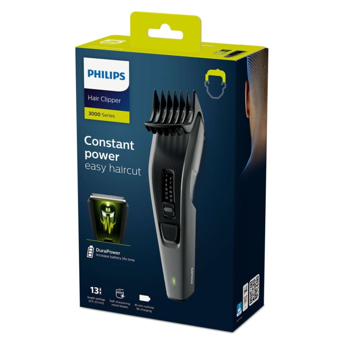 Philips Series 3000 Hair Clipper HC3525 Black